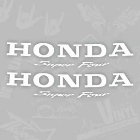 Комплект наклеек на бак мотоцикла Honda СB 400 Super Four.