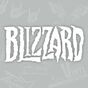 белая виниловая наклейка Blizzard