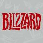 красная виниловая наклейка Blizzard