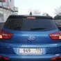 Черная матовая наклейка на стоп-сигнал Hyundai Creta