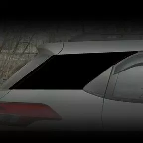 Черные наклейки на задние стойки Hyundai Creta