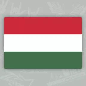 флаг наклейка Венгрия