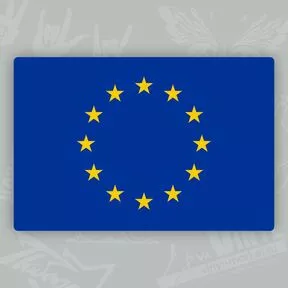 Наклейка Флаг Европы