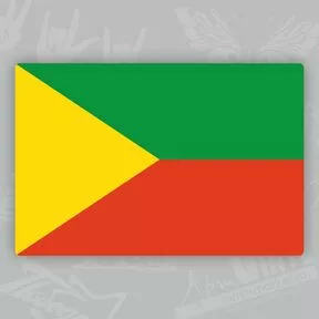 Наклейка-флаг Забайкальский край