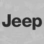 черная наклейка Jeep