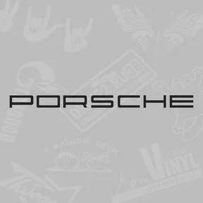 наклейка Porsche