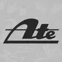 черная наклейка с логотипом Ate