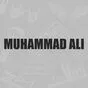 черная наклейка Мухаммед Али