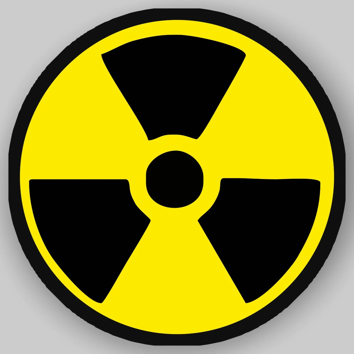 Значок радиации сталкер Зов Припяти